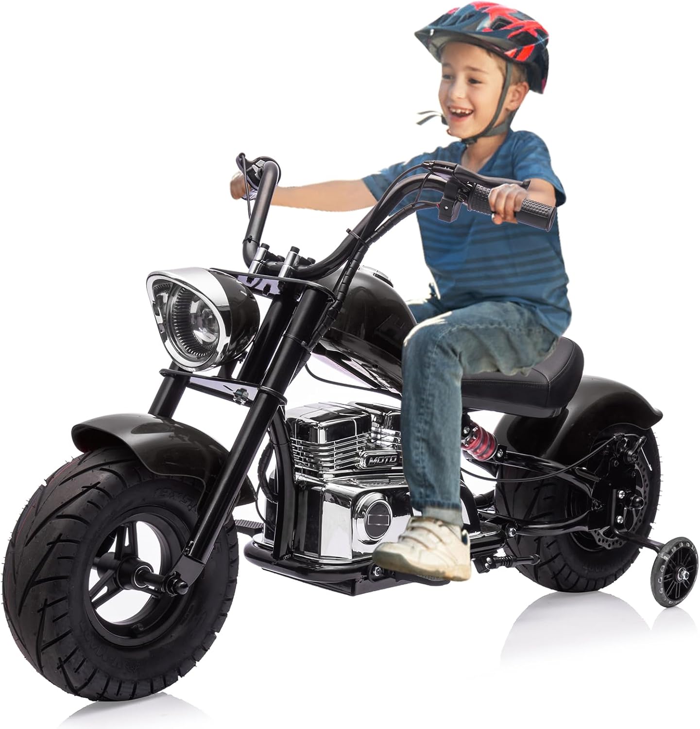 Front. GARVEE - 36V Ride On Off-Road Motorcycle, Electric Dirt Bike for Teens,350W Brushless Motor, Fast Speed 16.5mph with Music - A101.