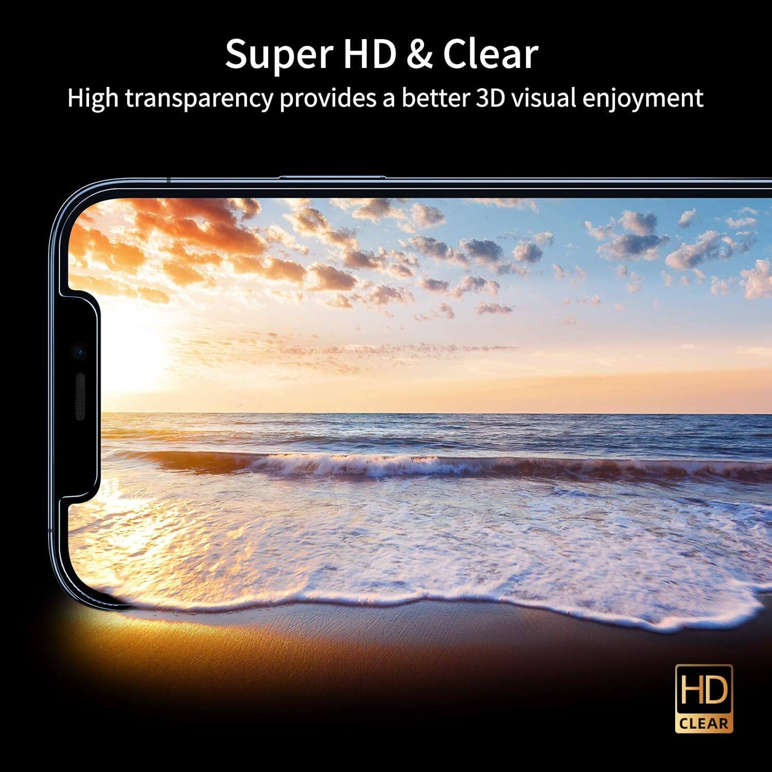 Super HD & Clear  
High transparency provides a better 3D visual enjoyment