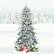 Alt View 3. Costway - 7Ft Premium Hinged Snow Flocked Slim Artificial Christmas Fir Tree w/ Pine Cones - Green/White.