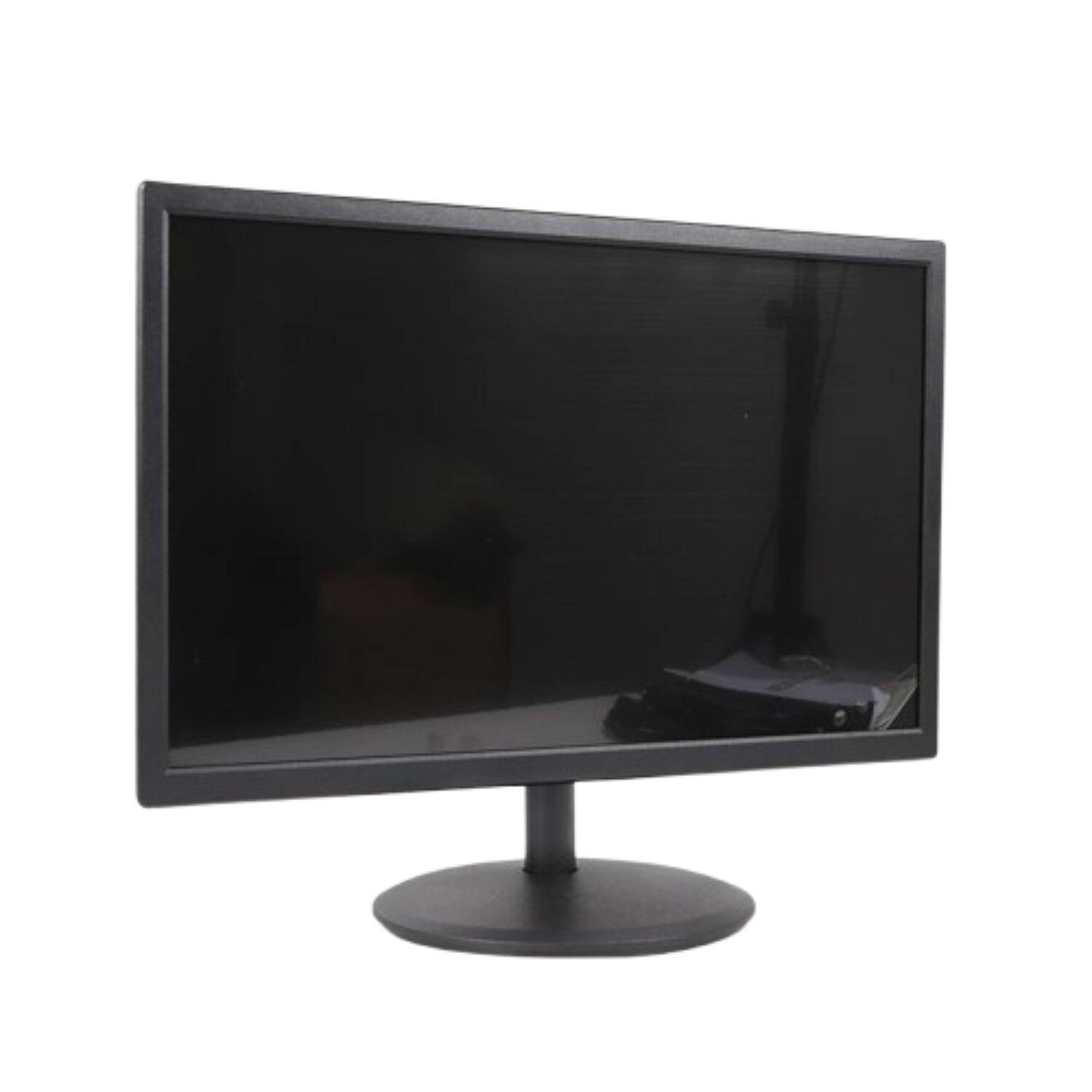 Front. Stock Preferred - Touch Screen LCD POS Display Monitor - Black.