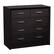 Angle Zoom. CorLiving - Newport 5 Drawer Dresser - Black.