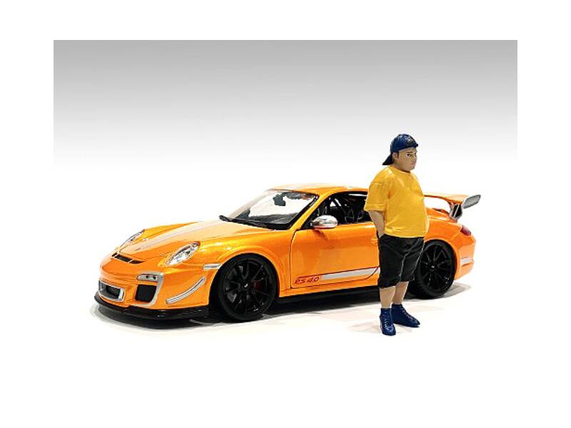 Alt View 2. American Diorama - "Car Meet 1" Figurine II for 1/24 Scale Models by American Diorama.