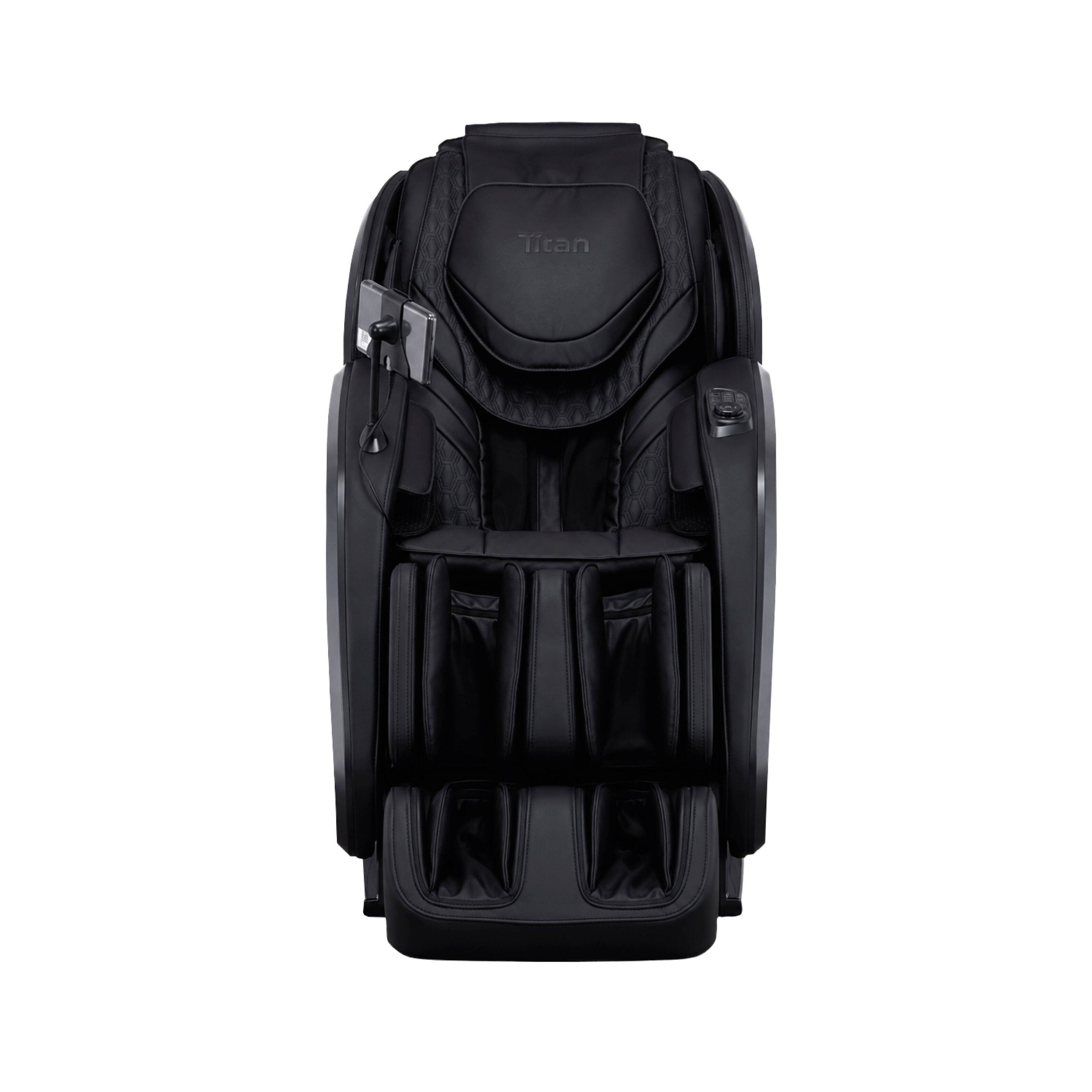 Alt View 7. Titan - Pro 3D Liberty Zero Gravity Massage Chair - Black - Black.