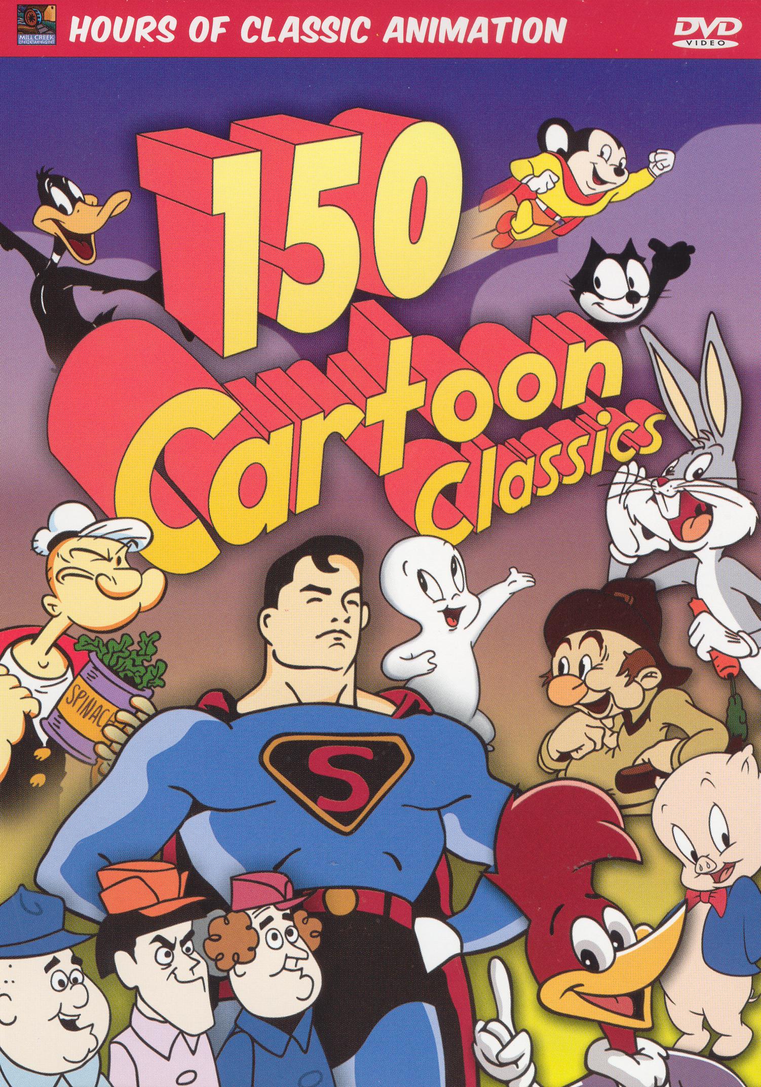 Best Buy: 150 Cartoon Classics [4 Discs] [DVD]