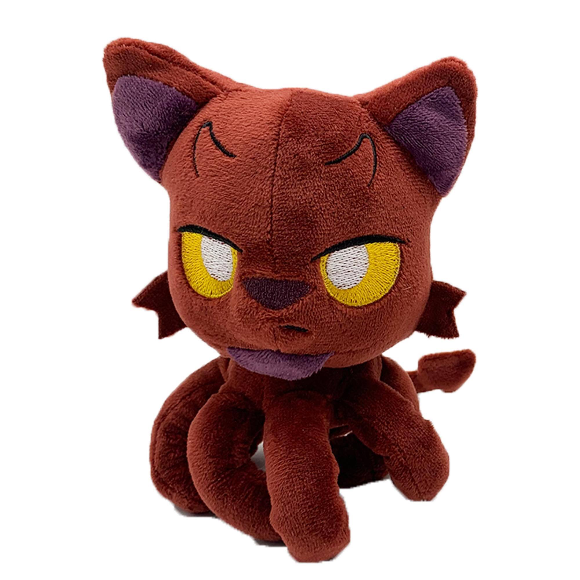 Alt View 1. Tentacle Kitty - Tentacle Kitty Campaign Critters Red Fiend Little One Plush - Red.