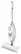 Front Standard. Shark - Lift-Away Pro Steam Pocket Mop - White.