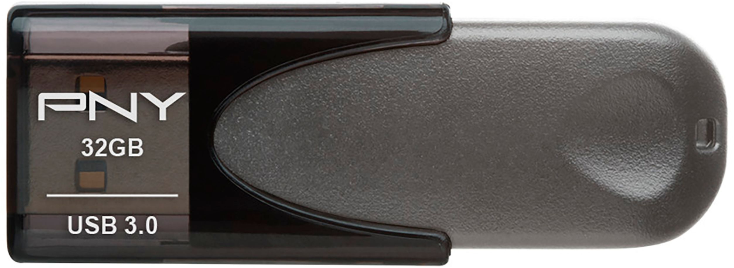 PNY - Elite Turbo Attache 4 32GB USB 3.0 Type A Flash Drive - Black/Gray was $12.99 now $5.99 (54.0% off)