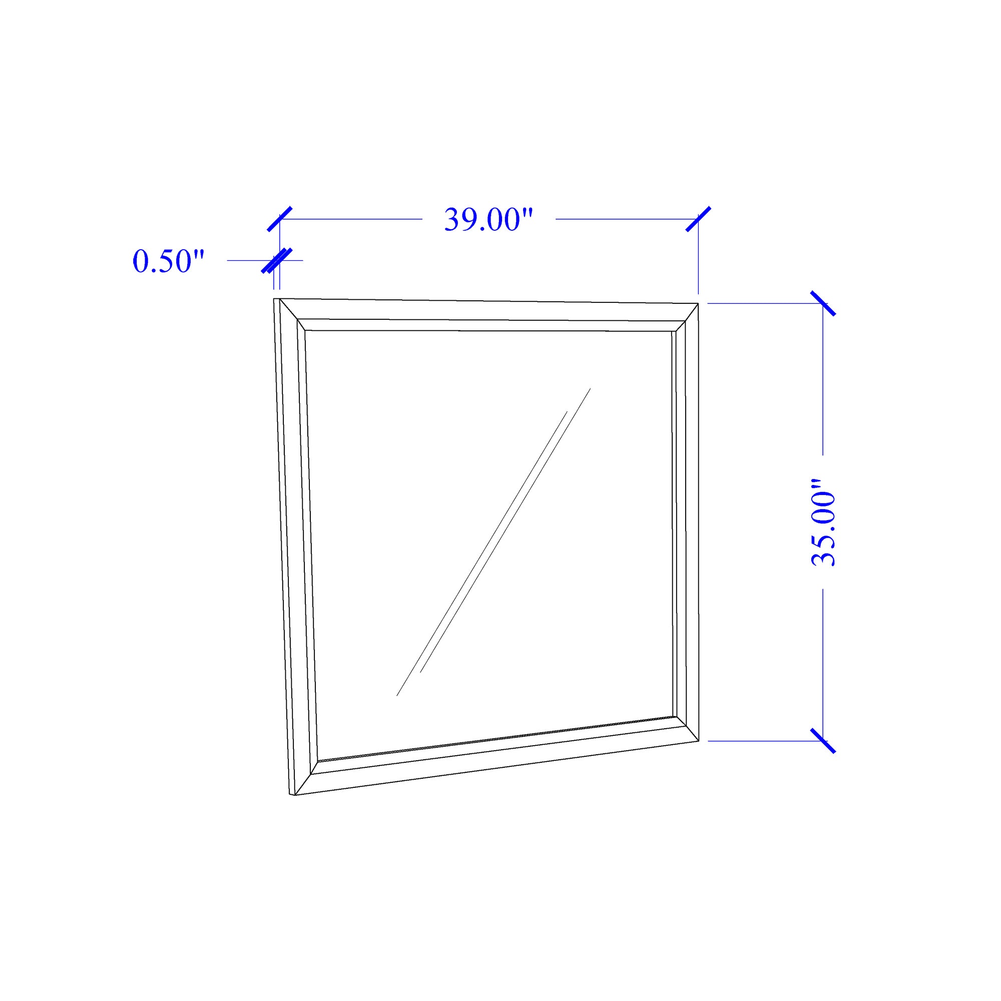 0.50"  
39.00"  
35.00"