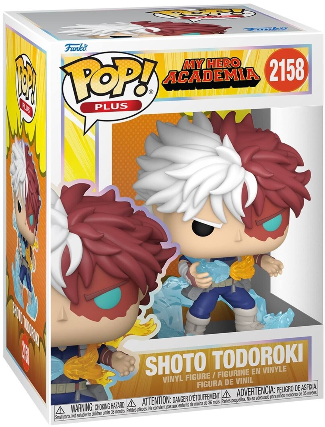 ROPPY ual Funko MY HERO ACADEMIA 2158 R PLUS PLUS SAIT TOOORONL 215 SHOTO TODOROKI FIGURINE EN VINYLE FIGURE / VINYL DE VINIL FIGURA DE ASFIXIA. ADVERTENCIA: PELIGRO 36 meses nios menores de ATTENTION: DANGER D TOUFFEMENT. Partes pequeas. No es adecuado para de menos de 36 mois. CHOKING HAZARD. convient pas aux enfants WARNING: under 36 months. Petites pieces. Ne Not suitable for children Small parts.