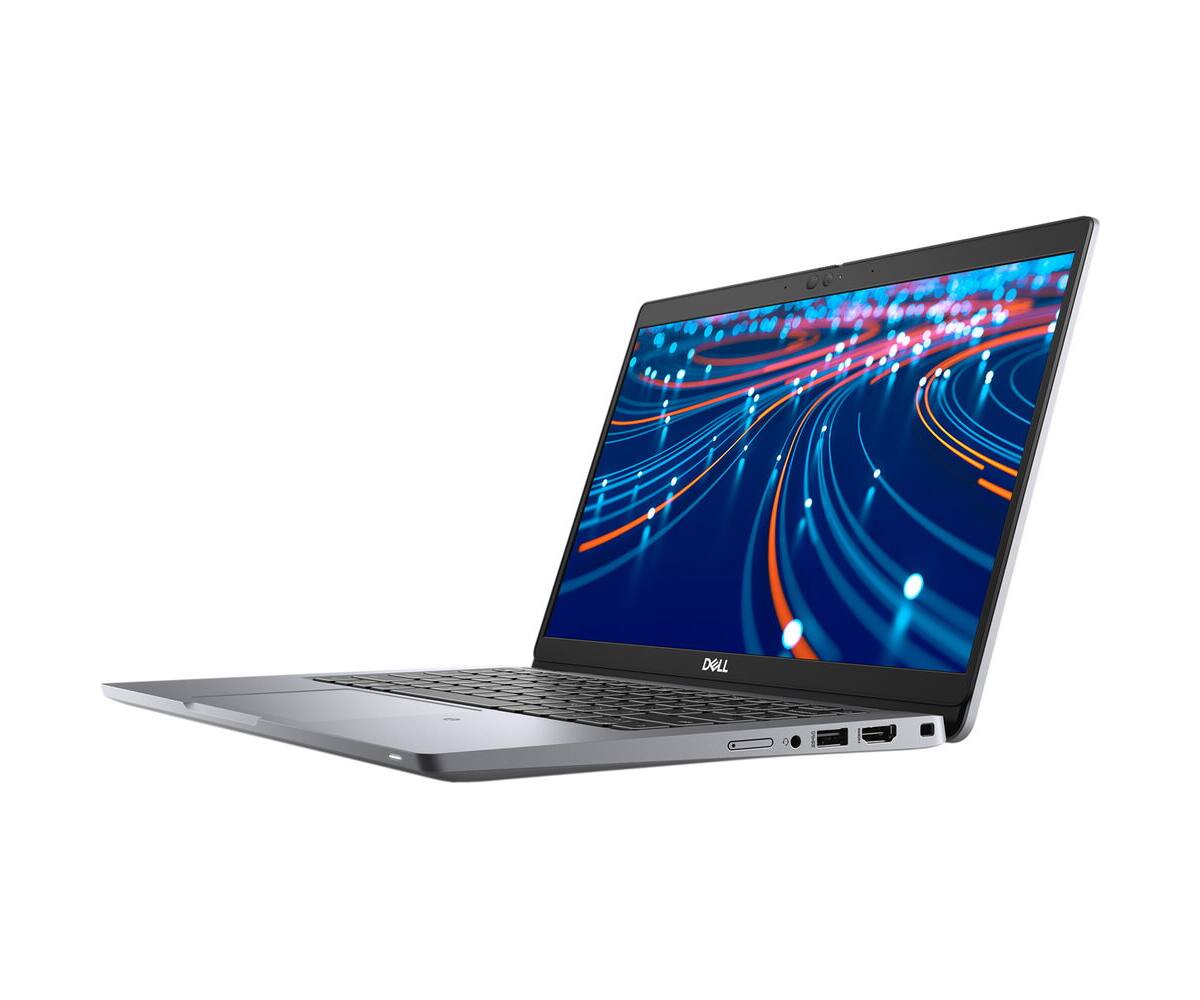 Left. Dell - Dell Latitude 5320 Core i5-1135G7 2.4GHz, 16GB, 512GB SSD, 13.3" FHD Touch, Windows 11 Pro (Refurbished) - Silver.