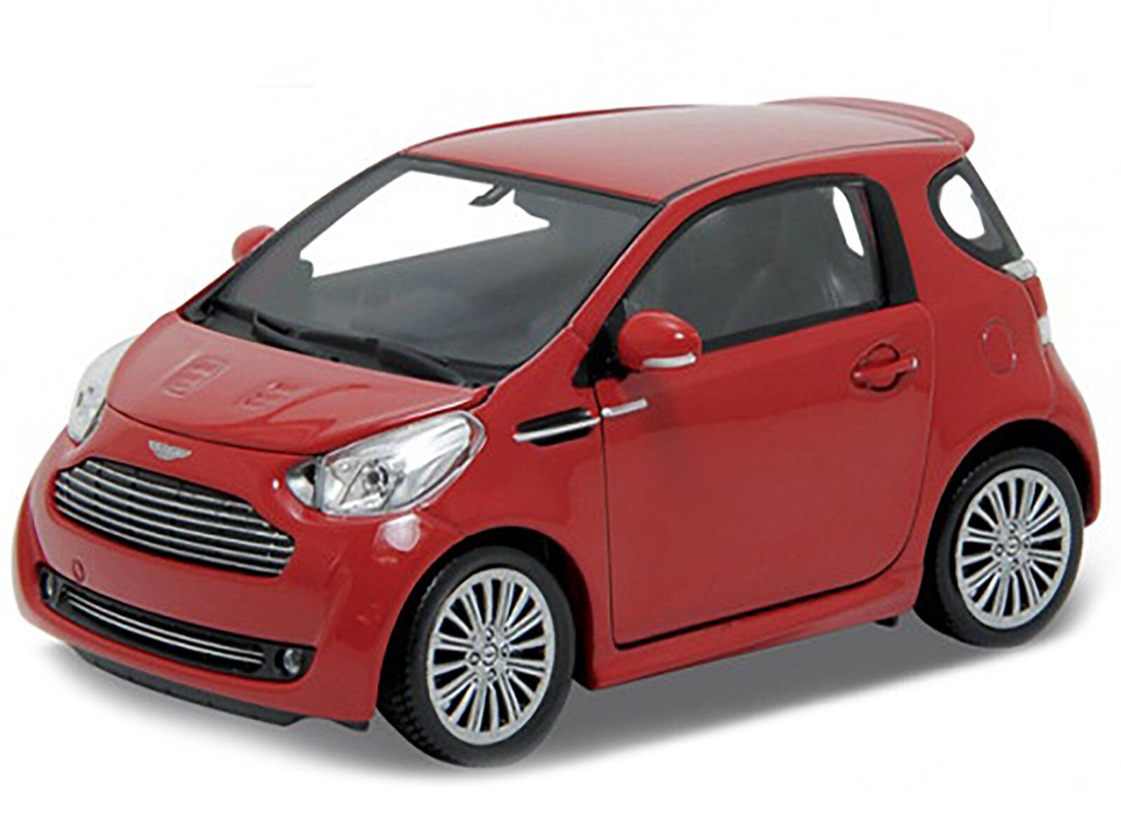 Alt View 1. Welly - Aston Martin Cygnet Red 1/24 Diecast Car Model by Welly.