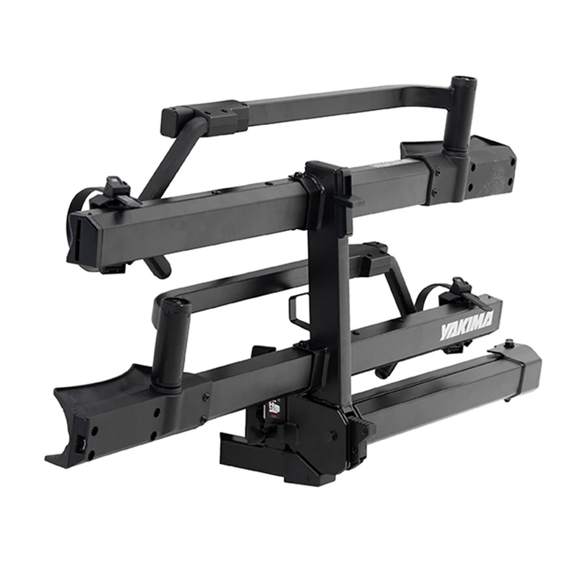 Alt View 7. Yakima - Yakima StepUp Swing 2-Bike Metal Swing-Away Rack for Vehicles, Fits 2" Hitches - Black.