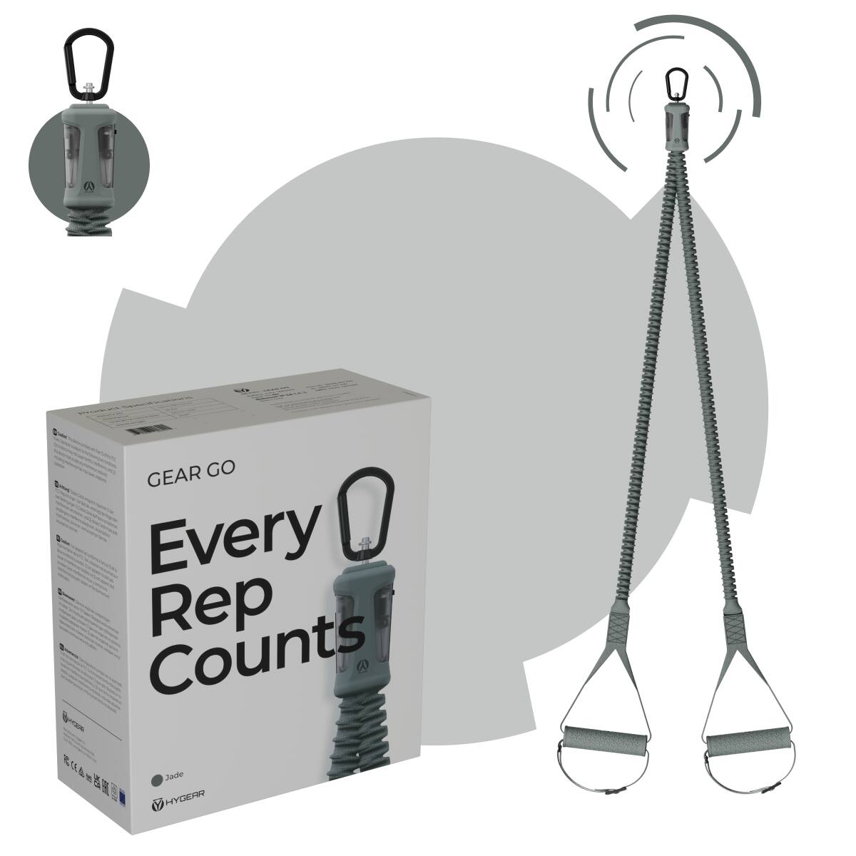 D - GEAR GO S & Every Rep Counts A  A &  of I  3ade  Y HYDEAE