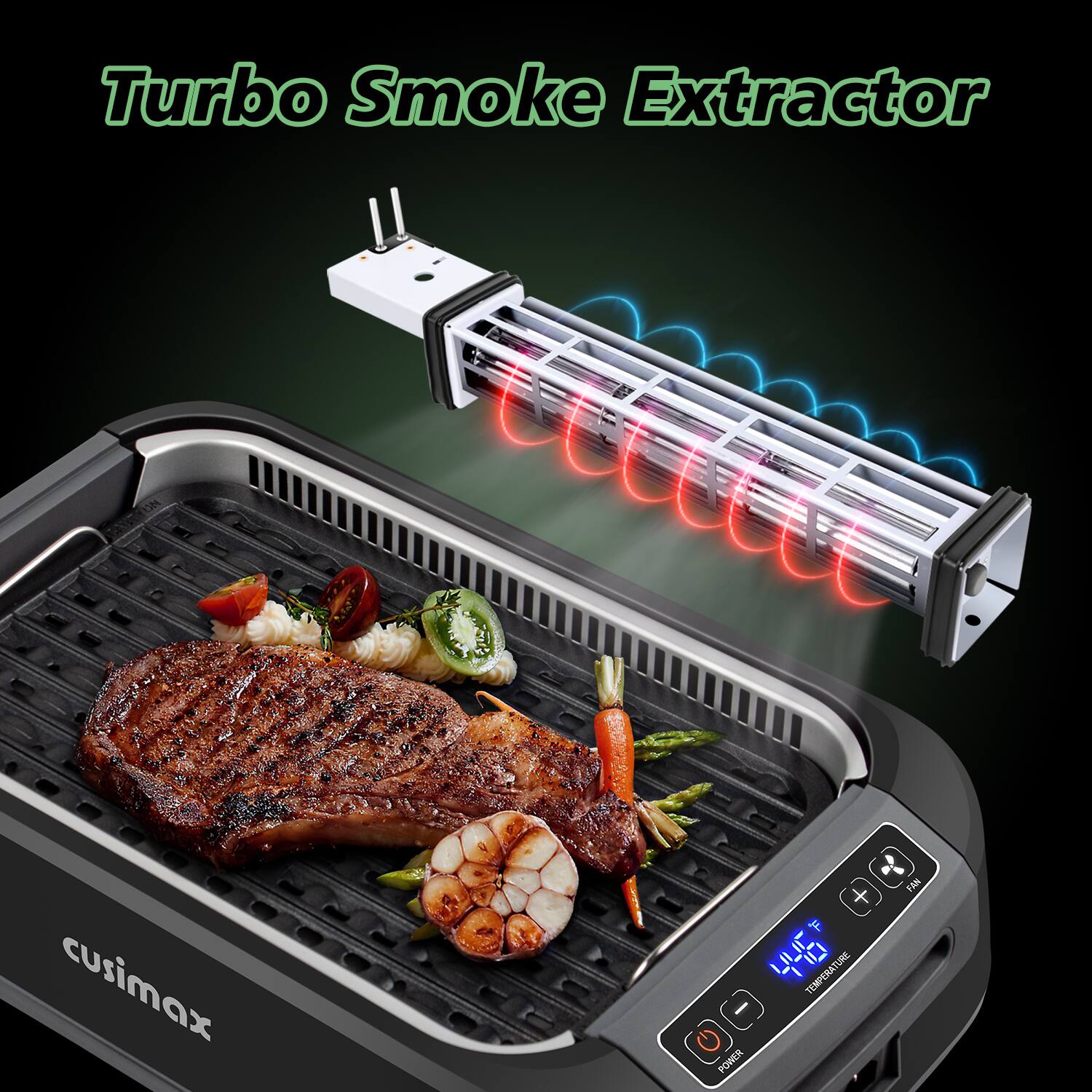 Turbo Smoke Extractor  
cusimax J 4-6 T0  
TEMPERATURE  
POWER FAN