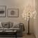 Front. Lamp Depot - Lighted Cherry Tree Floor Lamp - Multicolor.