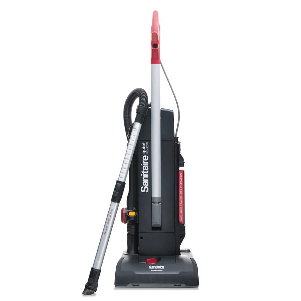 Sanitaire - SC9180D 110V 13 in. Cleaning Path MULTI-SURFACE QuietClean Two-Motor Upright Vacuum - Black