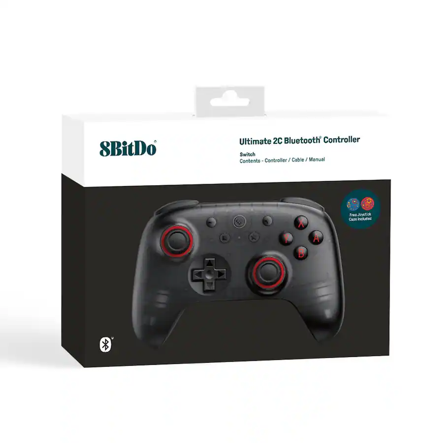 8BitDo Ultimate 2C Bluetooth Wireless Gaming Controller for Nintendo ...