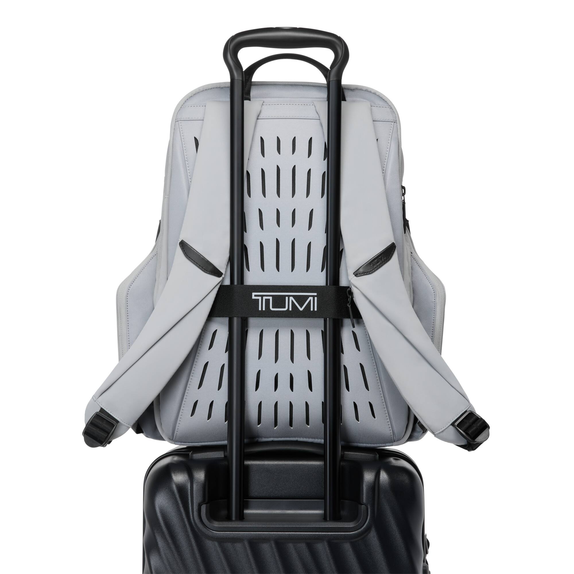 Alt View 1. TUMI - Axis Large Backpack 25L - Cement.