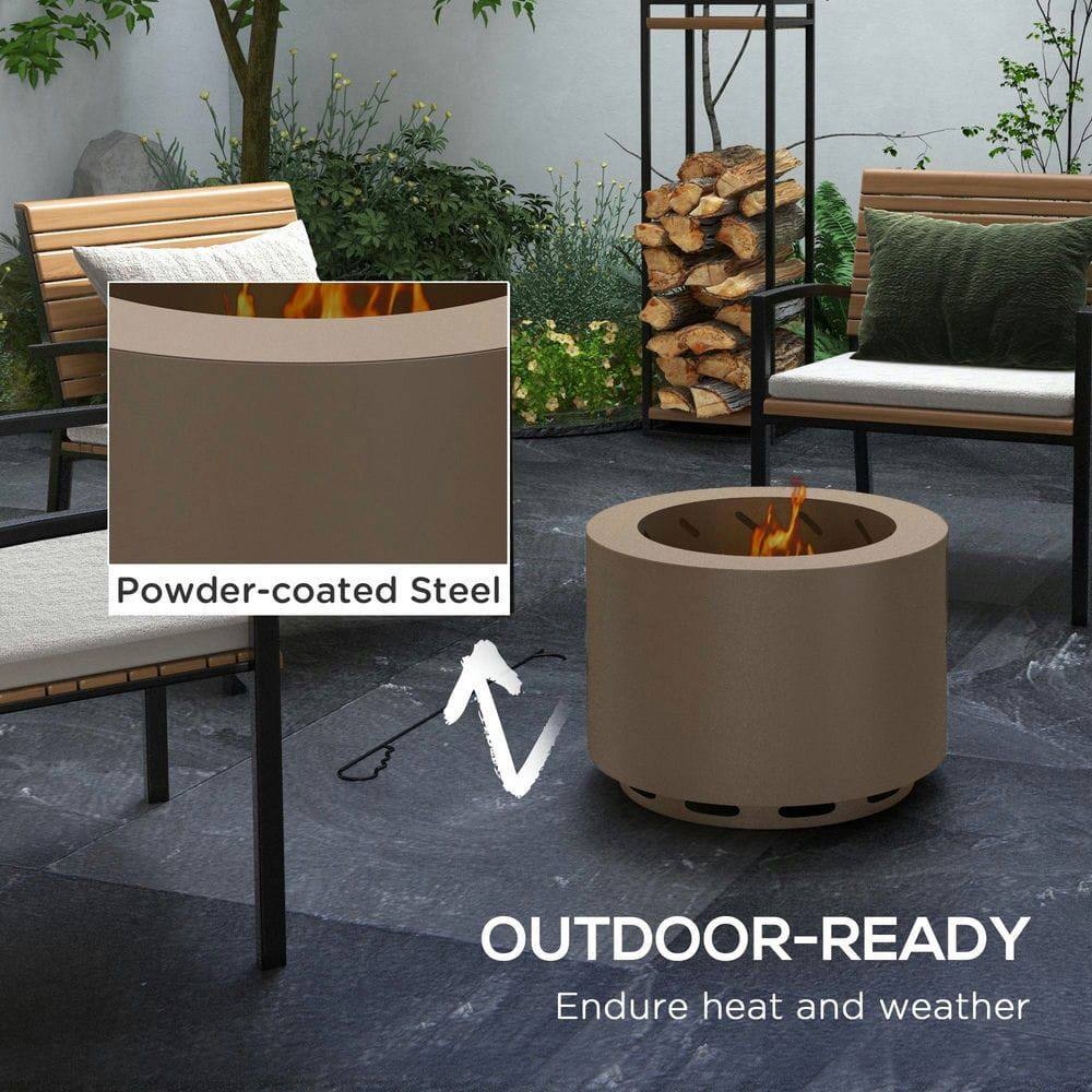 Powder-coated Steel  
OUTDOOR-READY  
Endure heat and weather
