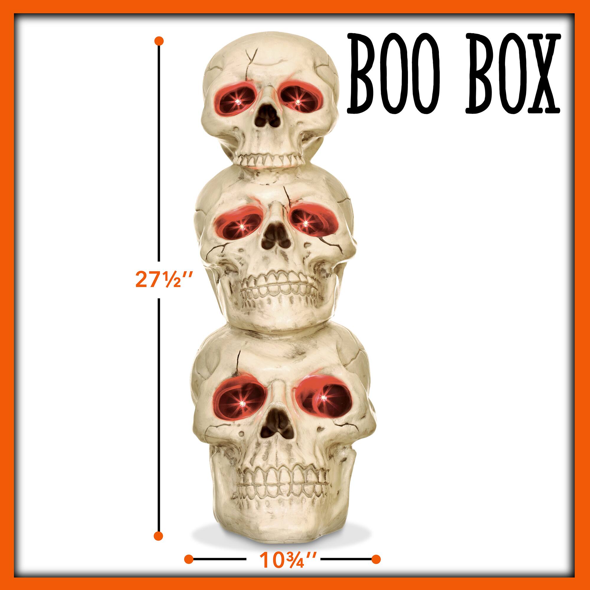 BOO BOX  
27 1/2"  
10 3/4"