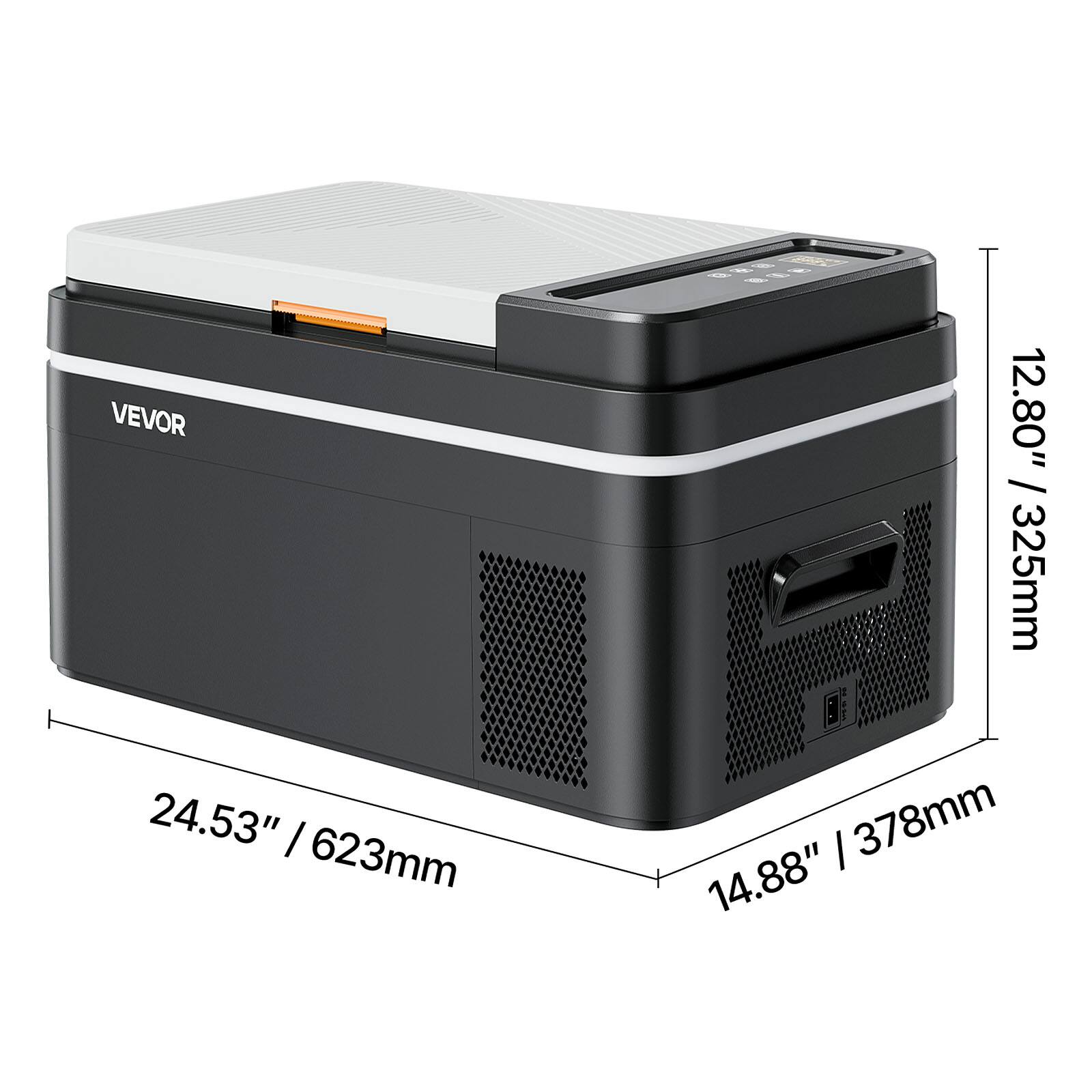 VEVOR 24.53" / 623mm 12.80" / 325mm 14.88" / 378mm