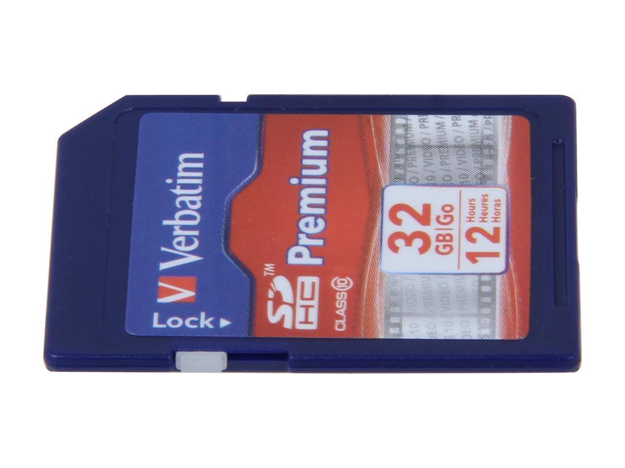 Verbatim V Lock Premium TM 32 GB 12 Go Hours Heures Horas
