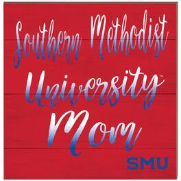 Jardine - SMU Mustangs 10'' x 10'' Mom Plaque - Red