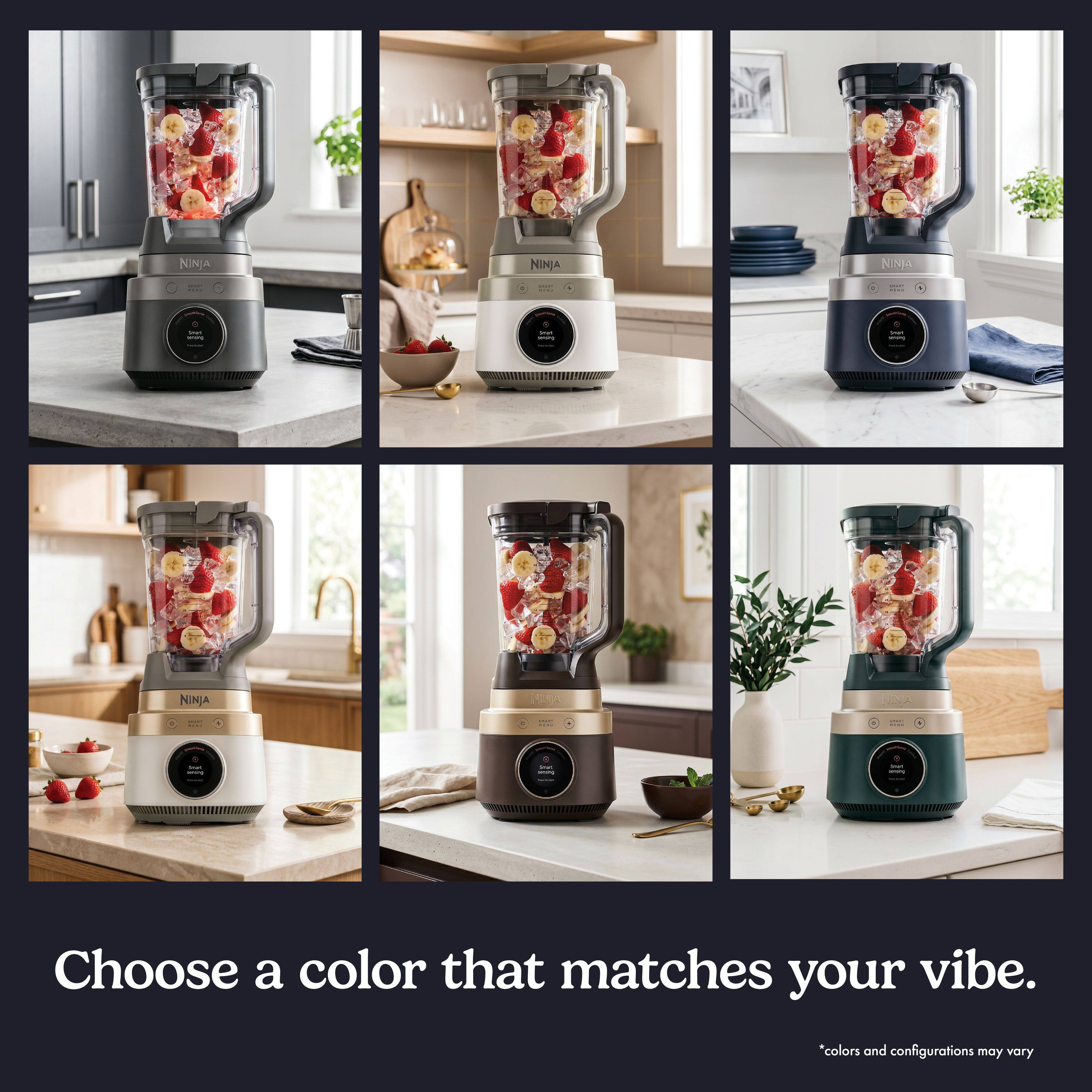 NINJA

- 
- ADDE
Seart serving
9 Beart worning
Visity serving
NINJA
VISA
ANA
- ....
- ....
- -
Source whing
Inc. -

Choose a color that matches your vibe.
*colors and configurations may vary