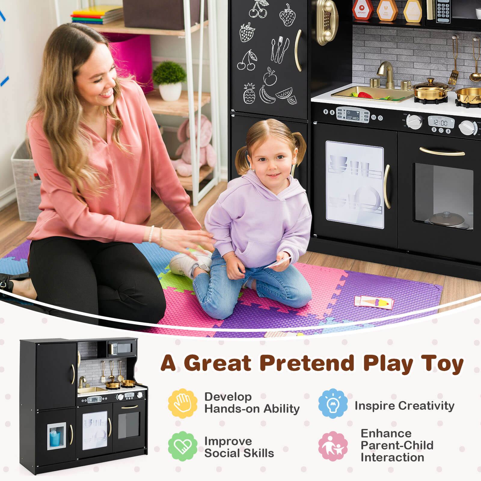 A Great Pretend Play Toy

- Develop Hands-on Ability
- Inspire Creativity
- Improve Social Skills
- Enhance Parent-Child Interaction