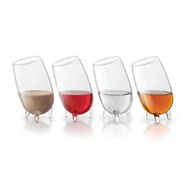 Final Touch - Relax Liqueur Glasses, Set of 4 - Clear