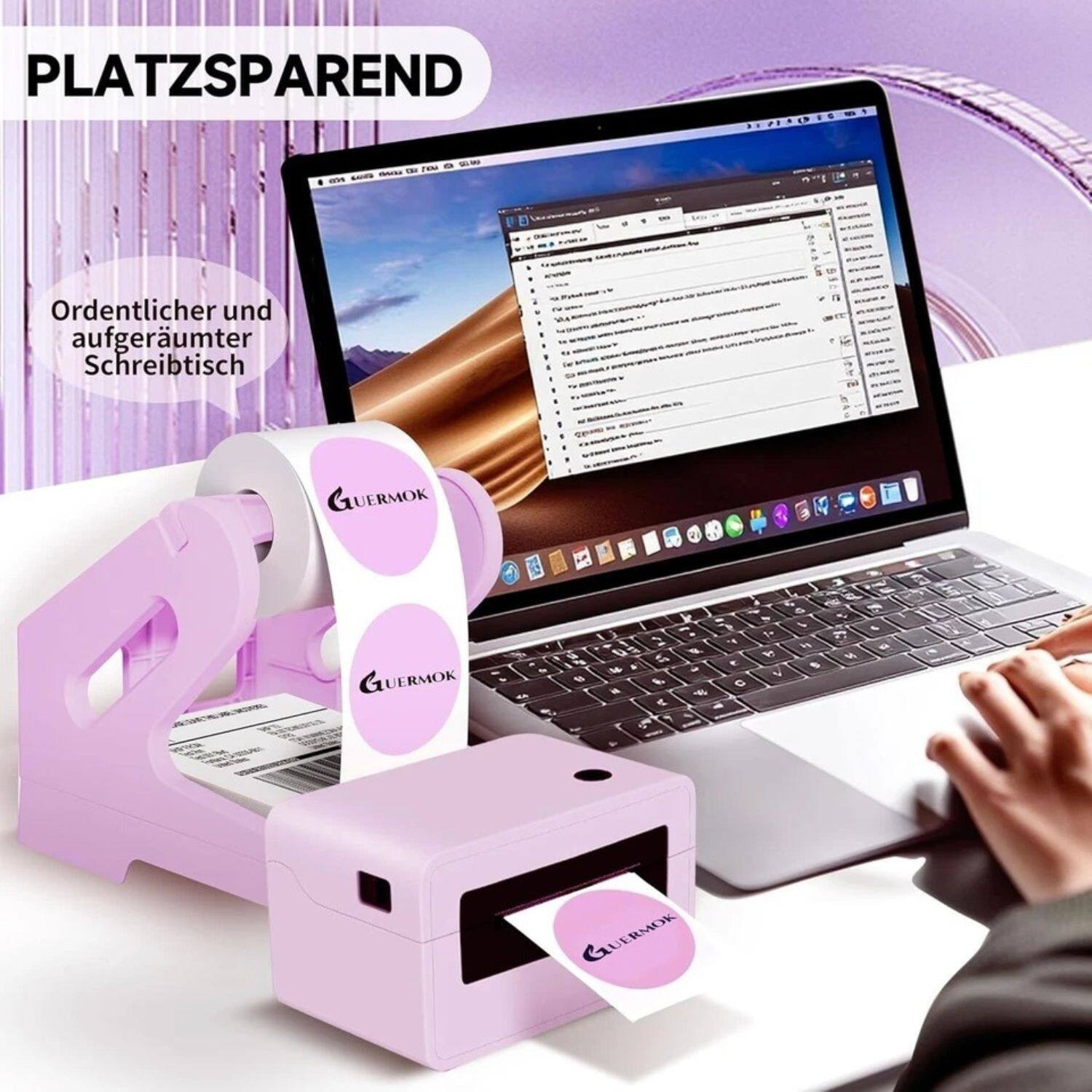 PLATZSPAREND
Ordentlicher und aufgerumter Schreibtisch
GUERMOK
UERMOK