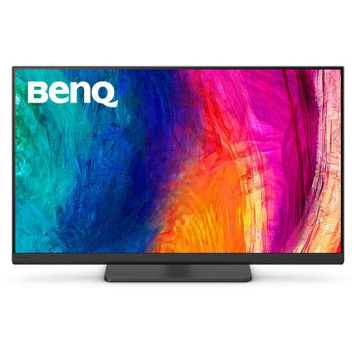 Alt View 6. BenQ - PD2706QN 27" QHD IPS 100Hz Monitor 1440p HDR, 5ms GtG, 1000:1, HDMI, DisplayPort & USB-C, KVM & Speakers - Gray.