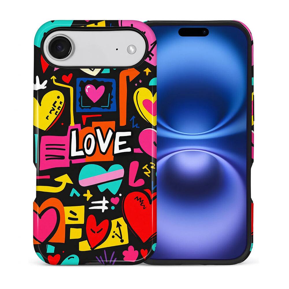 Neon Love Graffiti for iPhone Air