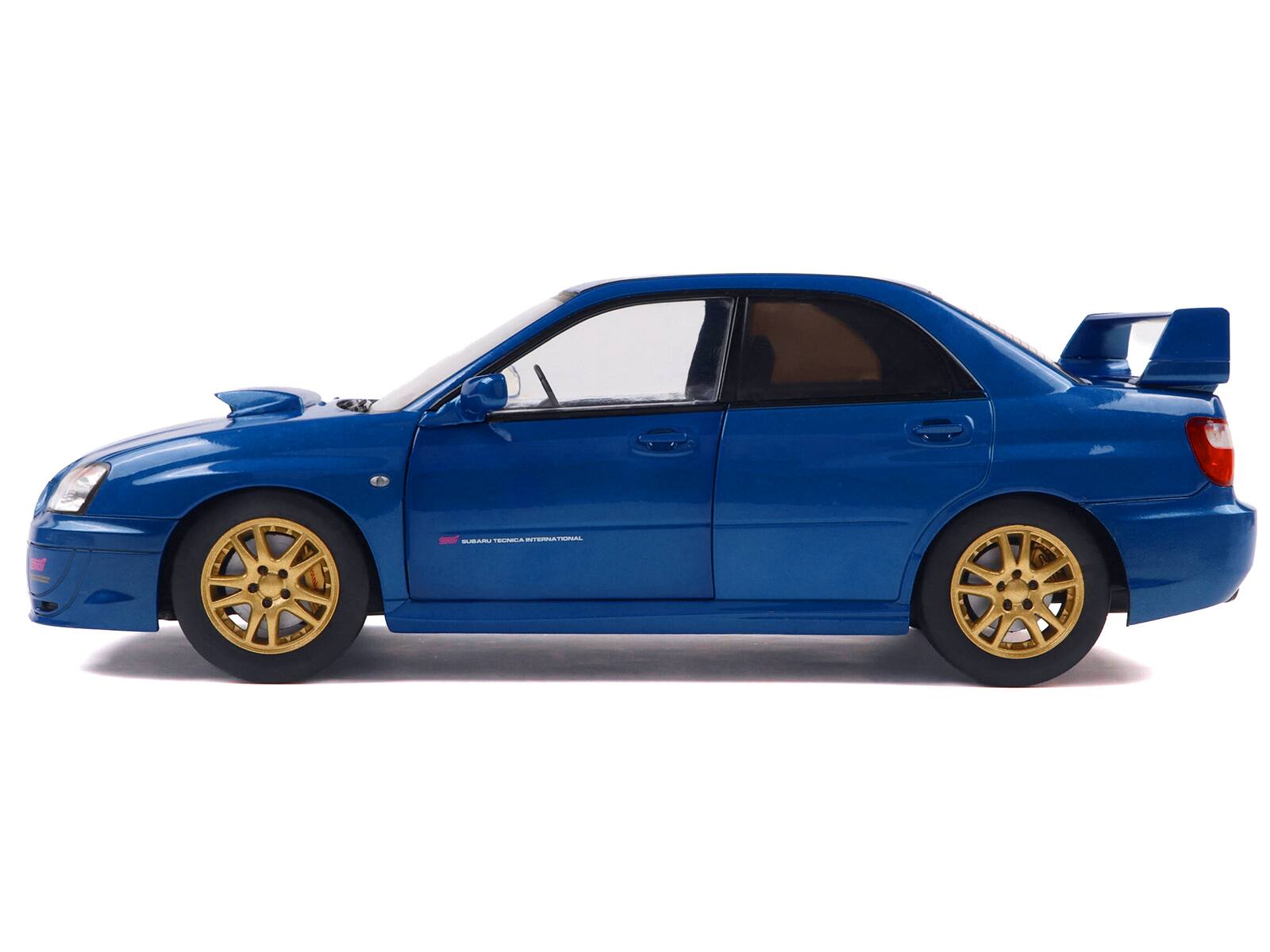 Ignition Model 1 18 Modèle Réduit Voiture Subaru Impreza WRX STI Sonic Blue 2003 - Solido 1:18 - Neuf En Boîte Modèle Réduit Subaru Impreza 1:18