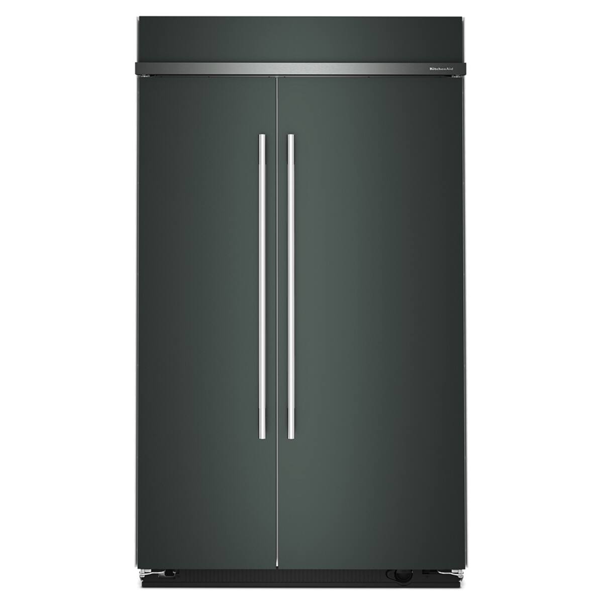 Alt View 2. KitchenAid - 30 Cu. Ft. Built-In Side-by-Side Refrigerator with Platinum Interior - Juniper.