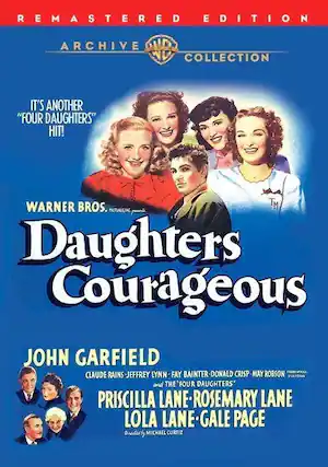 Front. Daughters Courageous - DVD.