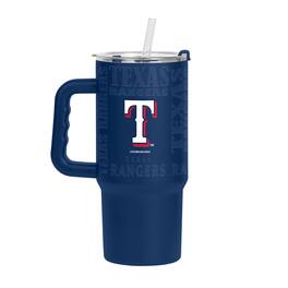 Logo Brands - Texas Rangers 24oz. Replay Powder Coat Tumbler - Navy