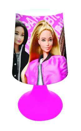 Lexibook - Barbie Wireless Mini Bedside Lamp and Nightlight