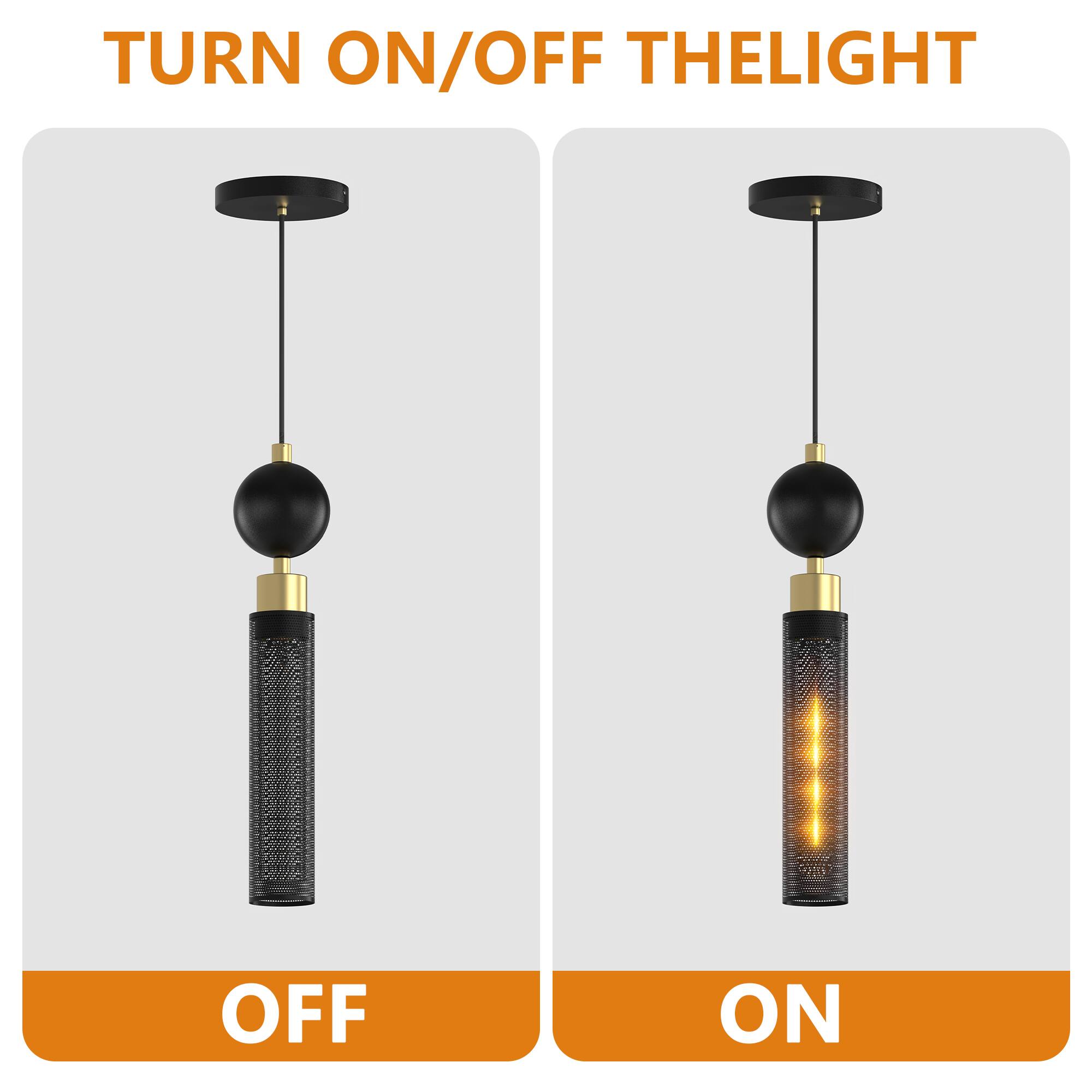 TURN ON/OFF THE LIGHT

OFF    ON