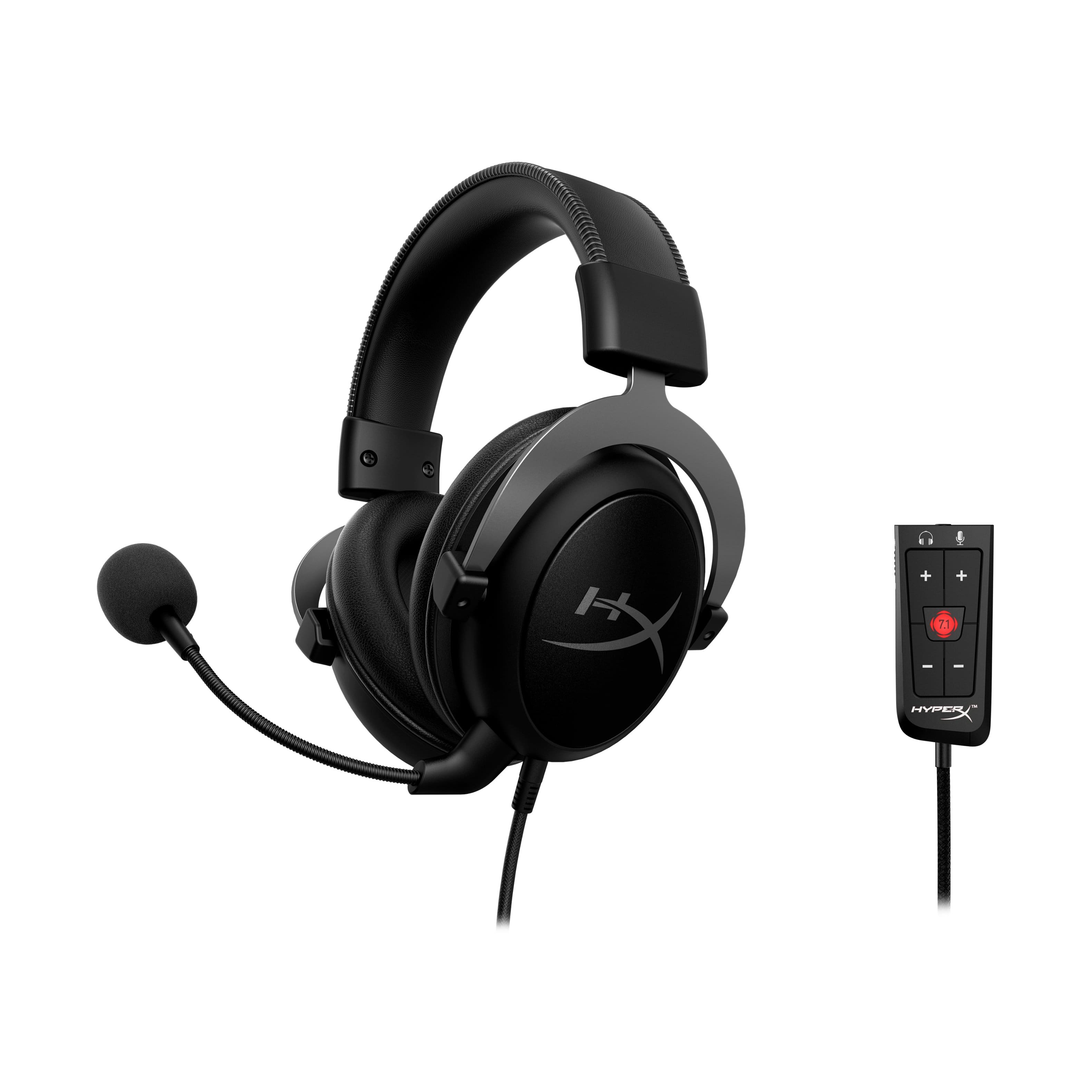 Best Buy HyperX Cloud II Wired Gaming Headset for PC Xbox X S Xbox One PS5 PS4 Nintendo Switch and Mobile Black Gunmetal 4P5L9AA KHX HSCP GM