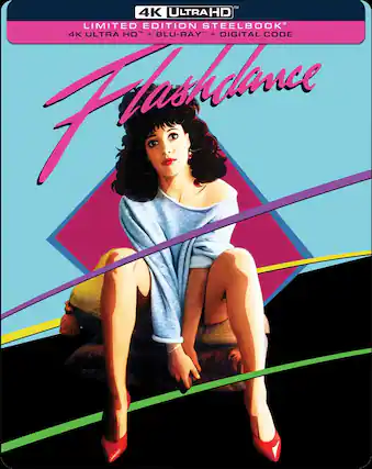 Front. Flashdance (Steelbook) - 4K Blu-Ray.