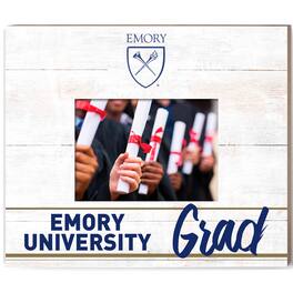 Jardine - Emory Eagles 13.5" x 11.5" Grad Frame - White