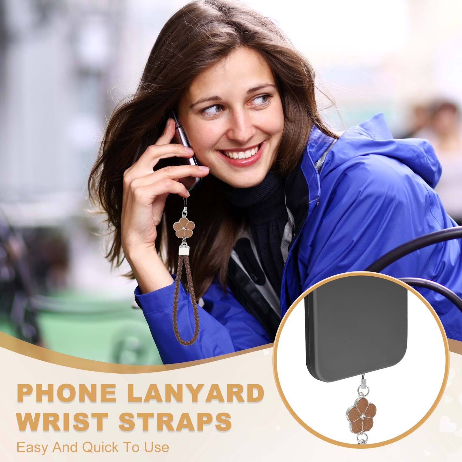 PHONE LANYARD WRIST STRAPS  
Easy And Quick To Use
