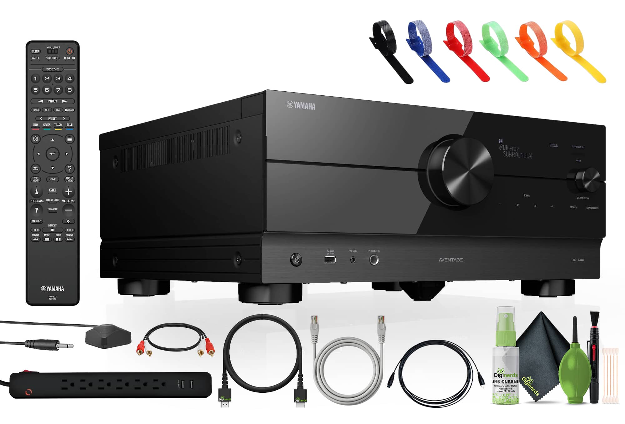 Yamaha - AVENTAGE RX-A4A 7.2-Channel MusicCast A/V Receiver
