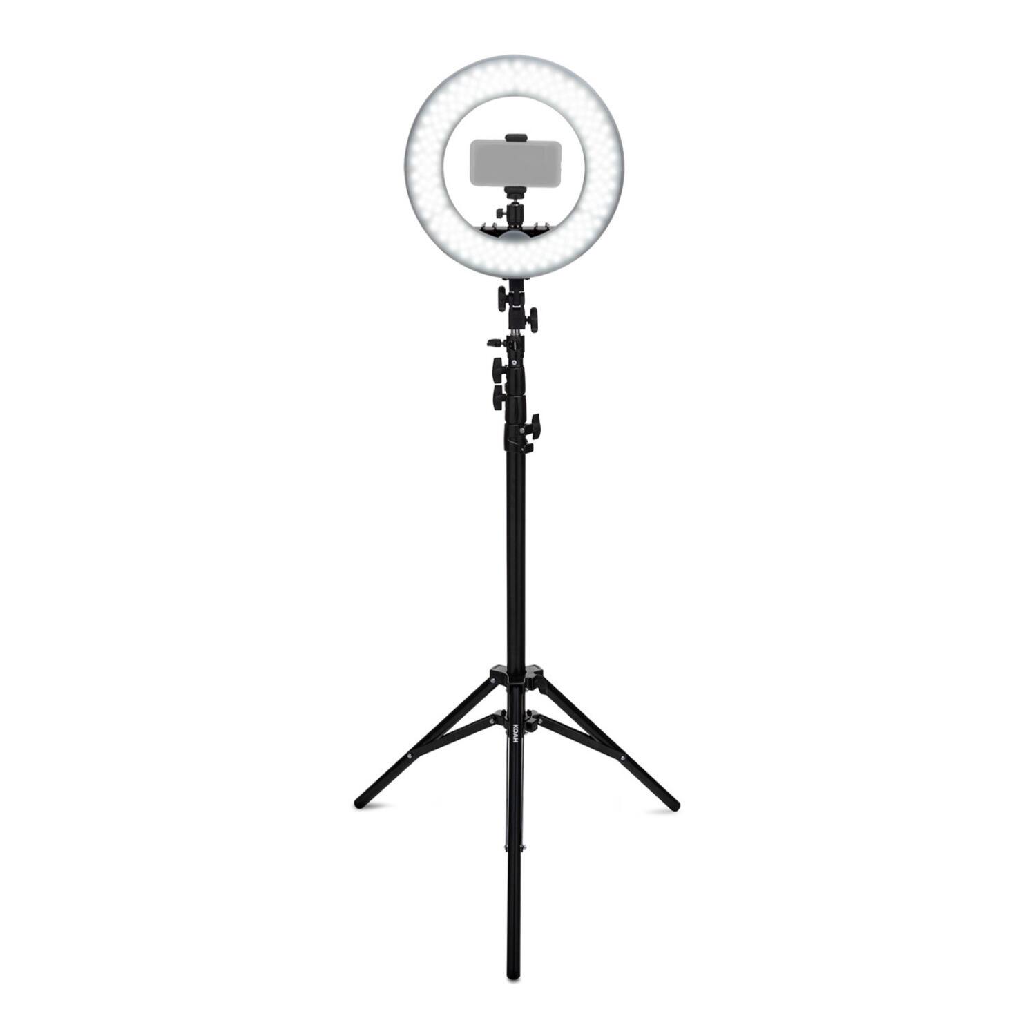 Back. Koah - Koah SOL SPHERE 13-Inch 42W Dimmable LED Ring Light Kit with Air-Cushioned Stand.