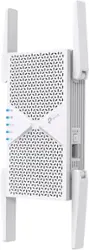 TP-Link - BE6500 Wi-Fi 7 Range Extender - White - Front_Zoom