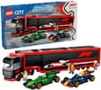 * Lego City 8+ 60445 Formula 1. FI with RB20 F1* Truck and FT Cars & AMR24 1086 pcs/pzs.