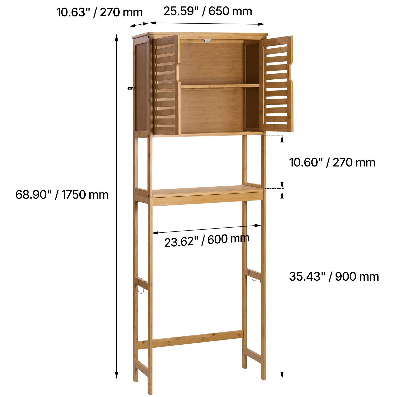 10.63" / 270 mm  
25.59" / 650 mm  
68.90" / 1750 mm  
10.60" / 270 mm  
23.62" / 600 mm  
35.43" / 900 mm