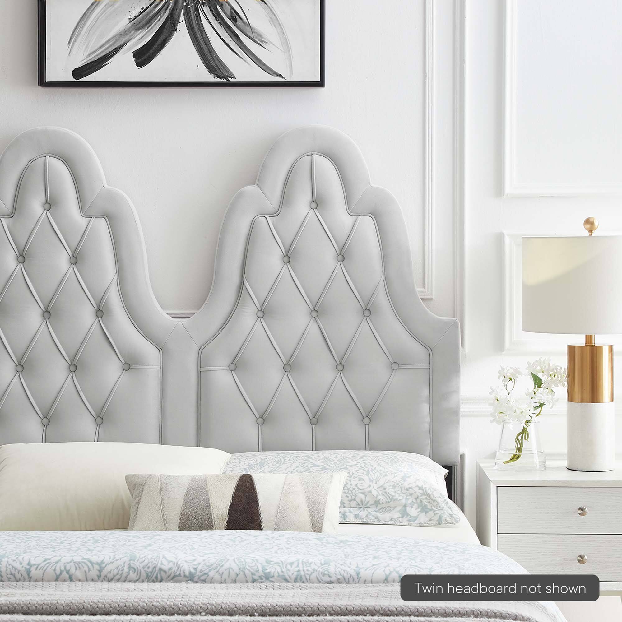 Twin headboard not shown