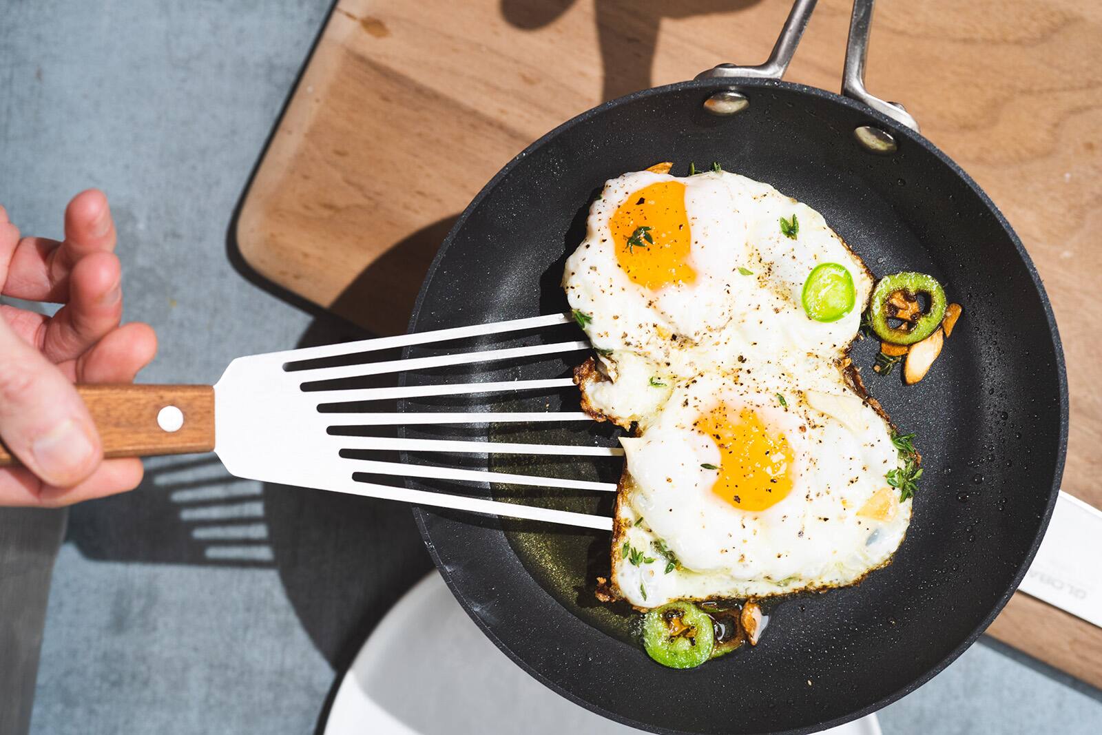 Alt View 1. Scanpan - Professional 10 Inch Nonstick Fry Pan - Black.